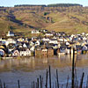 Zuerst kam der Schnee, dann Tauwetter mit Regen und einer Temperatur von 12?. Die Mosel konnte diese Wassermassen nicht mehr schnell genug abflieflen lassen und das Hochwasser war da.